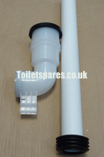 Pegler 40mm flush pipe kit